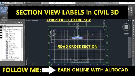 AutoCAD project labels